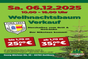 1. TuRa Weihnachtsbaum-Verkauf 